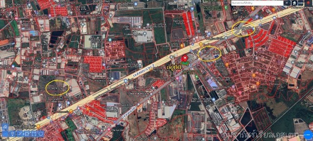 ขายที่ติดถนนเอกชัย ขายที่ใกล้ตลาดสดเมืองใหม่-ทำอุตสาหกรรมหนักได้