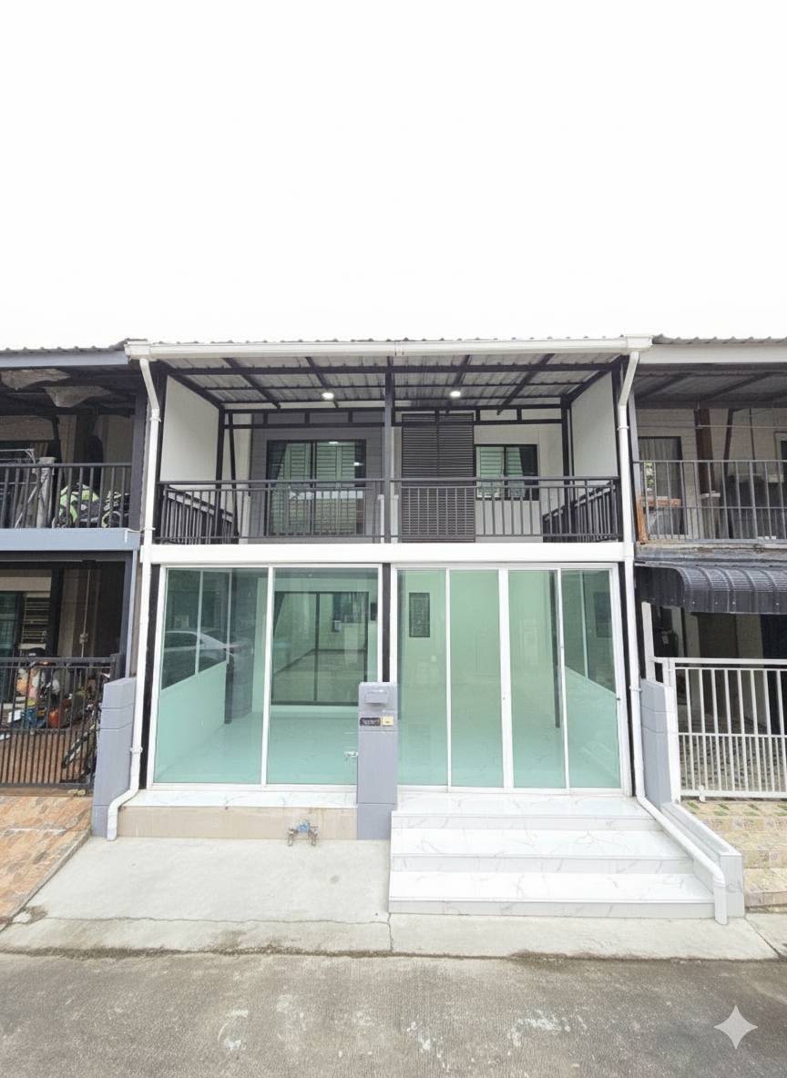 ขายทาวน์โฮมสวย 2มี 3 ห้องนอน 2 ห้องน้ำ 2 ห้องโถง1 ห้องครัว ถนนพัฒนาการ